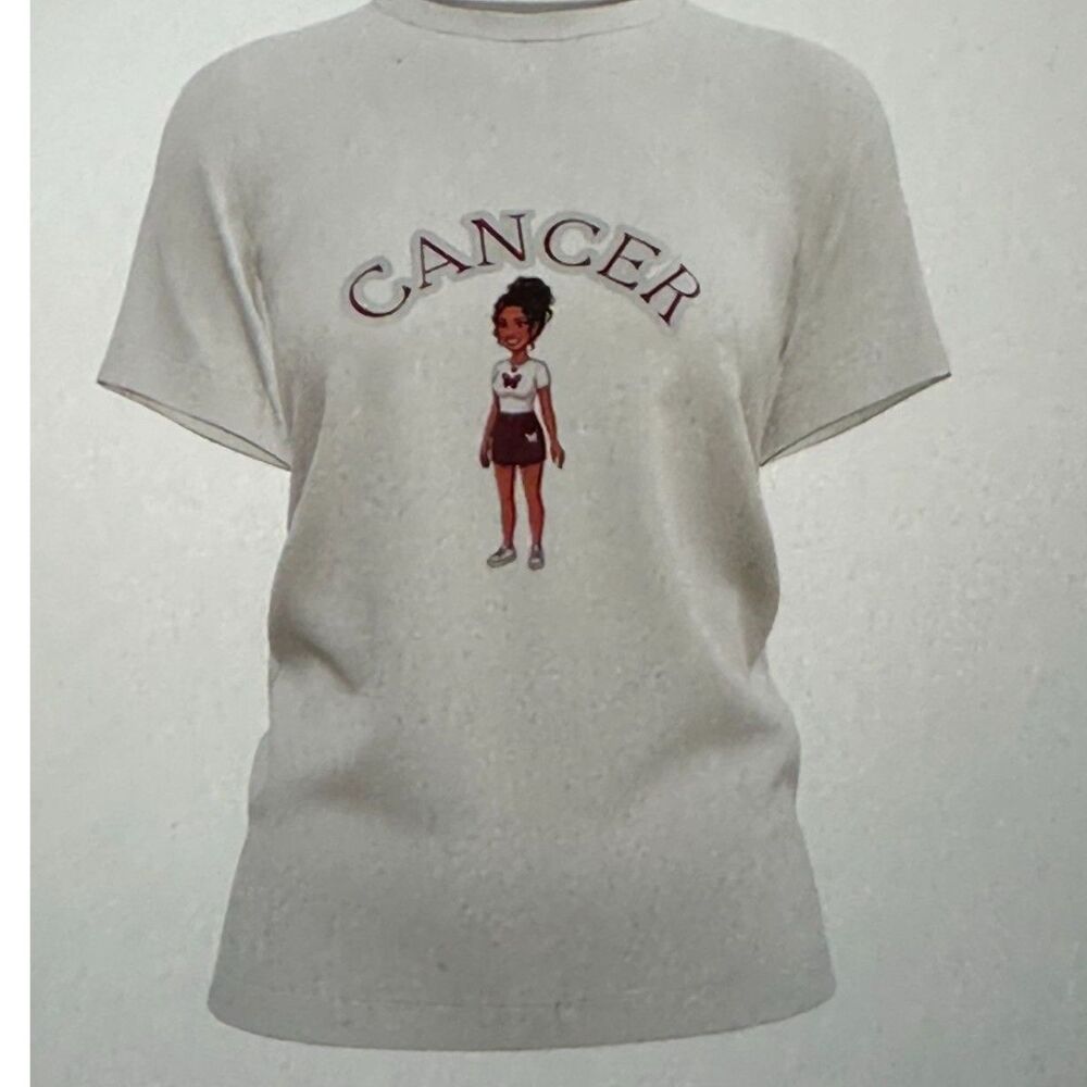 Womens/Adult/Kids, etc. Cancer t-shirt Zodiac sign multi sizes